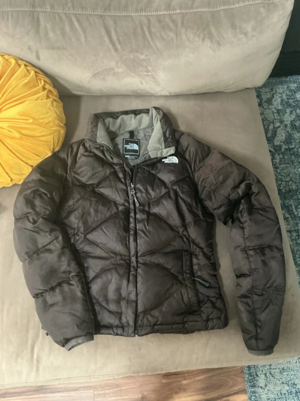 The North Face Kids' Brown Quilted Puffer Jacket